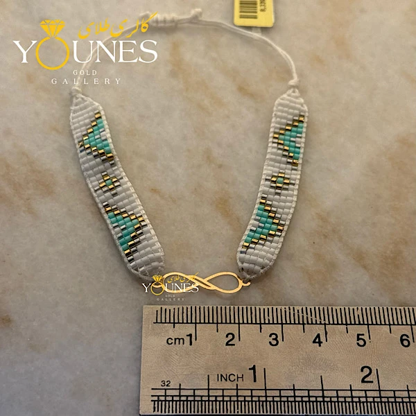 دستبند میوکی بینهایت لیزری طلا